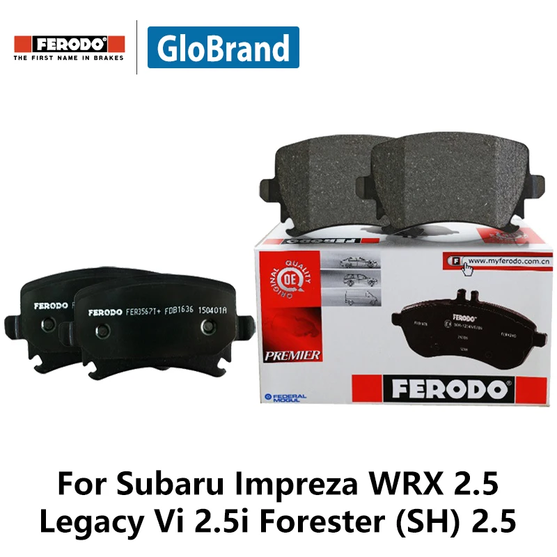4 шт./компл. ferodo задние тормозные колодки для subaru impreza wrx 2.5 наследие VI 2.5i Forester (Ш)