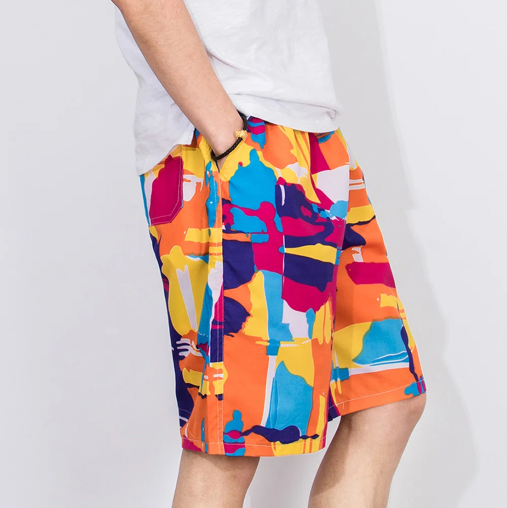 Fashion Swim Trunks for Men Summer Quick Dry Surf Beach Swimming Shorts (7)