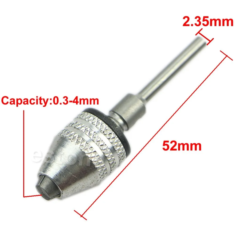 0,3~ 4 мм Универсальный патрон адаптер сверло конвертер 2,35 мм Соединительный вал