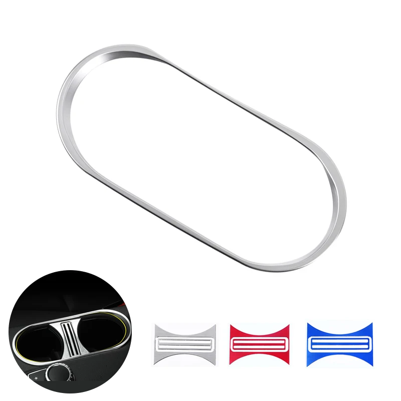 

Car Interior Center Control Water Cup Holder Cover Sticker Trim For Mercedes Benz A B GLA CLA Class W176 W246 C117 W117 X156