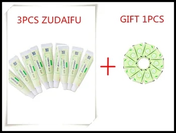 

3pcs zudaifu body cream without retail box men women skin care product relieve Psoriasis Dermatitis Eczema Pruritus effect+GIFT