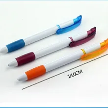 Дизайн продвижение пластиковая резиновая шариковая ручка фирменный логотип с большим клипсой печать