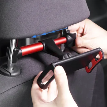 

Car Back Seat Headrest Holder for 4-12.9 inch iPad Car Phone Holder Backseat Mount for Tablet PC Auto Headrest Holder