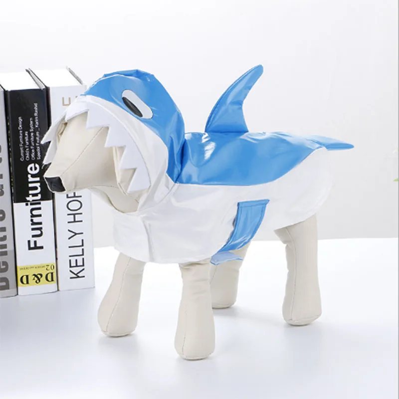 

Breathable Dog Raincoat Pet Cloak Puppy Dog Clothes Cute Waterproof Hooded Jacket Pet Rainy Supplies
