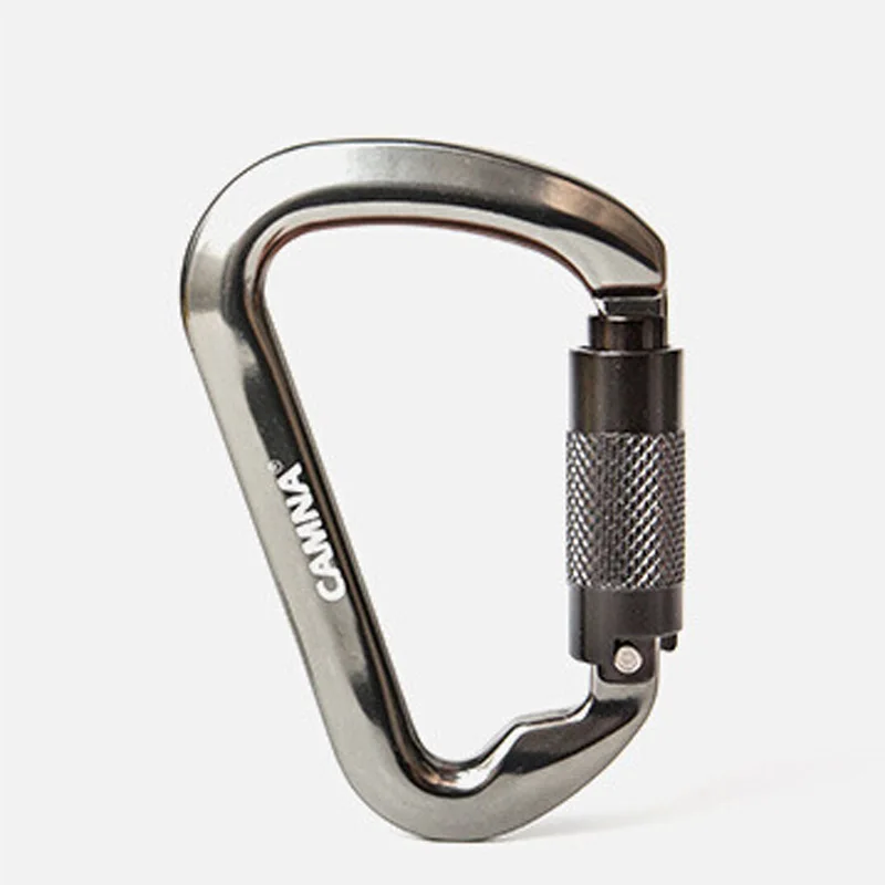 

Plasticity Carabiner Climbing Automatic Aviation Aluminum D-type Rock Master Lock Outdoor Convenient