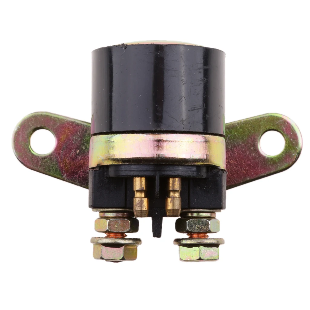 1 Pcs Motorcycle Starter Relay Solenoid Plug & Play For Honda Relay VTX1800 C1 F1 F2 N1 N2 R1 Etc Aluminum alloy 3.03*2.24*1.4″ 