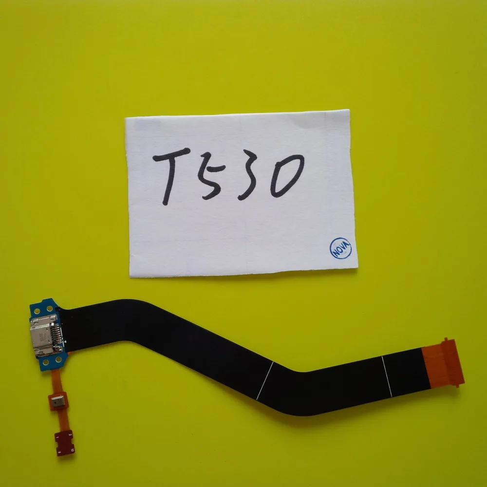Lote para Samsung Peças de Reparo do Telefone + Rastreamento Wyieno 4 10.1 T530 Carregador Porto Cabo Flexível T531 20 Pçs - Tab 2 4 10.1 t530 carregador porto cabo flexível