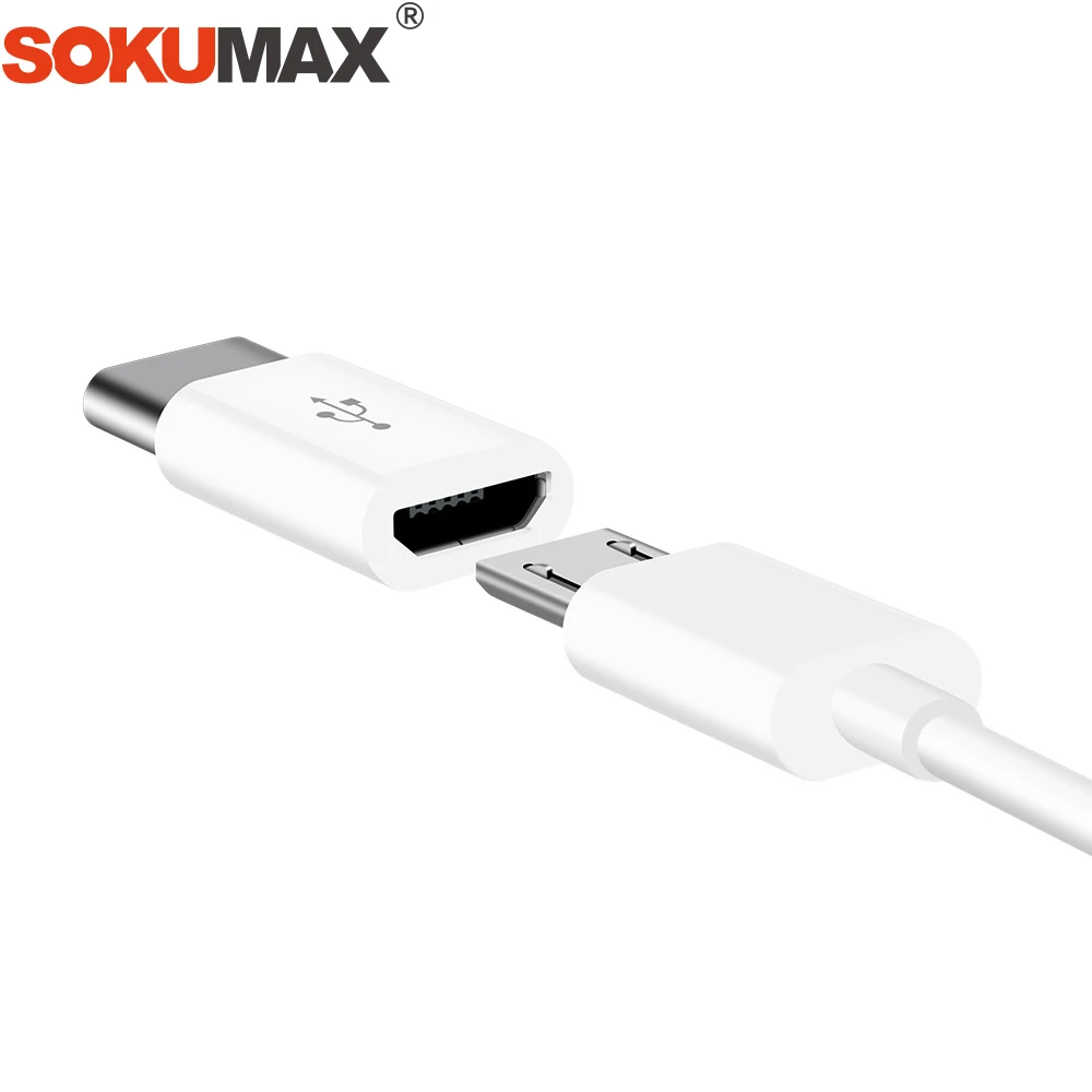 5 шт. микро USB к Type C адаптер синхронизации данных OTG конвертер Быстрая зарядка
