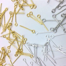 100 шт Дешевые Новые стильные бусины ручной работы металлические аксессуары Шариковая игла для повседневного использования товары оптом