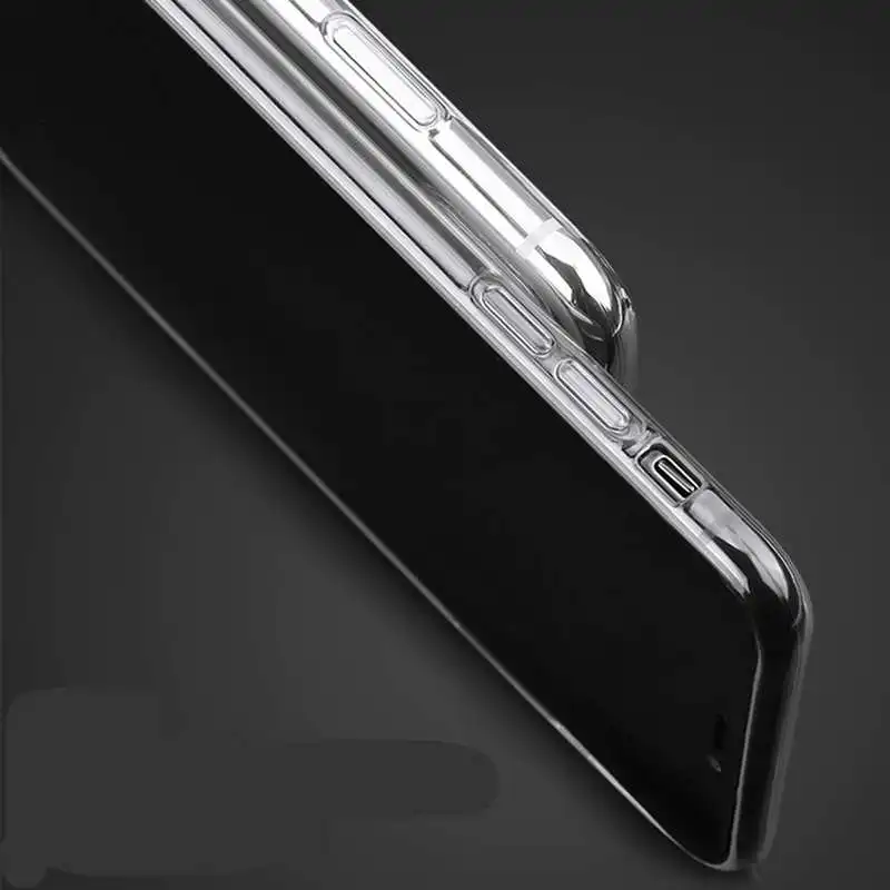 Ультратонкий чехол для Apple iPhone X XS Max XR прозрачные мягкие чехлы из ТПУ 6S 6 7 8 Plus 5 SE 4 S