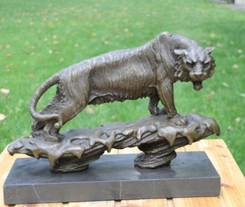 

Art Deco Sculpture Tiger Bronze Statue