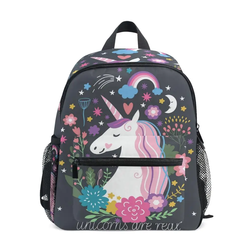 

Backpack schoolbag For boy girls Kids School Bags horse small bag large capacity for teenage girls student backpack Black bags