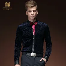 FANZHUAN бренд Новая весенне-осенняя мужская рубашка с длинными рукавами Мужская Фланелевая тонкая рубашка с длинными рукавами 15217 Вечерние