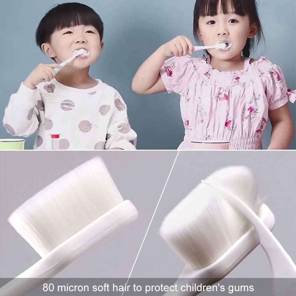 Cartoon Panda Safety Soft Kids Teething Children Toothbrush Baby Child Tooth Brush Small Deciduous Teeth Training Newborn | Мать и