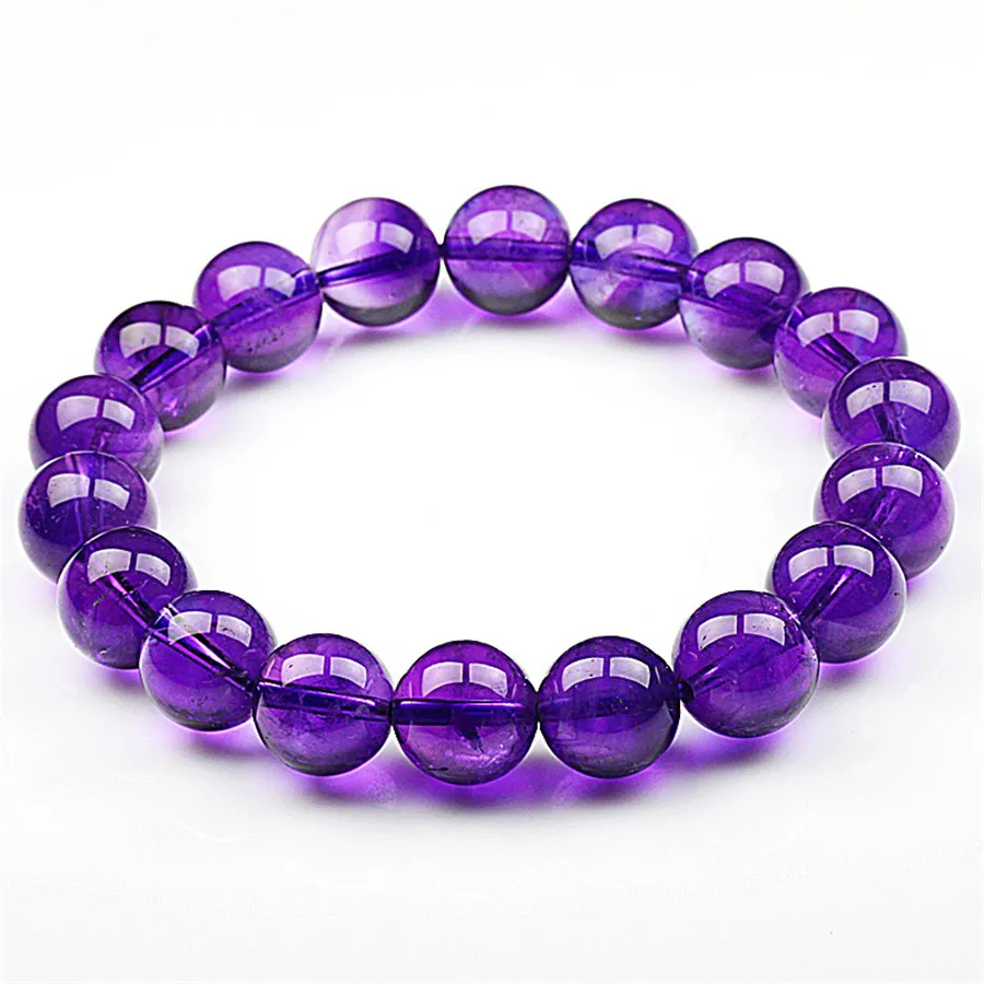 10-15mm-Wholesale-Genuine-Natural-Purple-Bracelets-For-Women-Femme ...