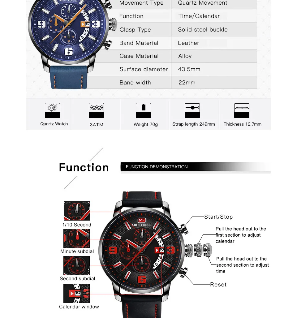 Men's Fashion Sport Watches | Jewelry Addicts