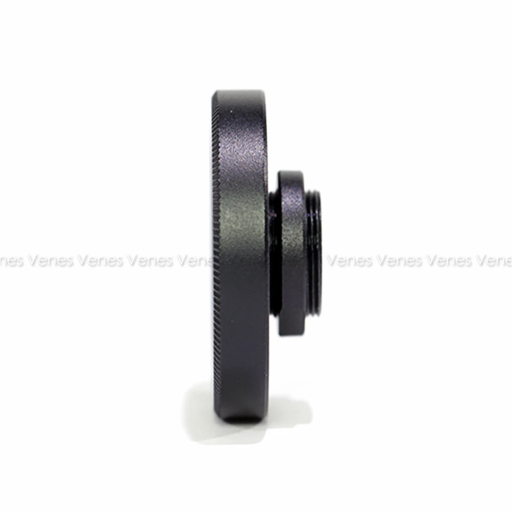 Pyhodi Obiettivo CCTV Da 25 Mm F1.4, Obiettivo CCTV Per Attacco C, Obiettivo TV A Circuito Chiuso Obiettivo Focale Fisso Manuale Accessorio Per Fotocamera Macro, Conduzione Della Luce (Nero - Foto 9