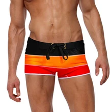 Сексуальная полосатая Мужская одежда для плавания, сексуальные мужские купальные костюмы, Шорты для плавания Sunga, Шорты для плавания, трусы бикини, мужские плавки, шорты для серфинга, купальный костюм