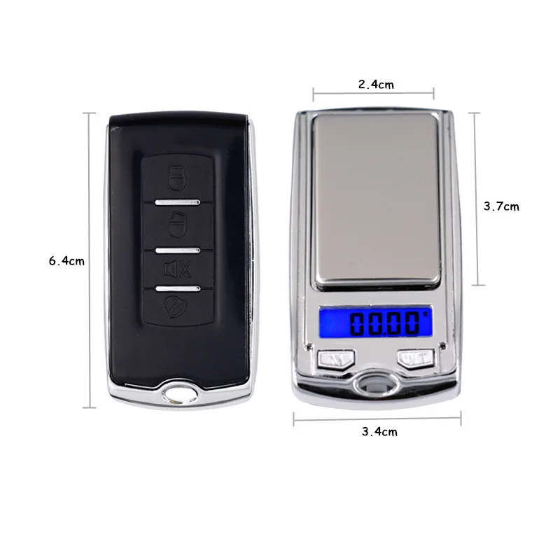 Car Mini Digital Jewelry Scale Balance Gram LCD Display