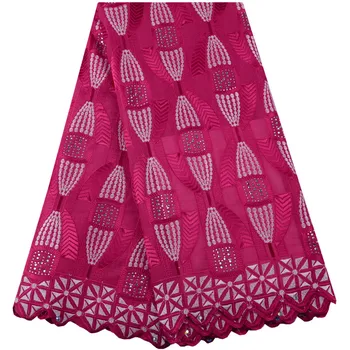 

African Dry Cotton Lace Fabric Latest French Swiss Voile Lace High Quality Swiss Voile Lace In Switzerland For Wedding Y1449