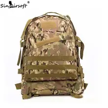SINAIRSOFT Sports Bags Men Travel Bags Molle 3D Military Tactical Backpack Rucksack Camping Hiking Fishing 40L Outdoor LY0006
