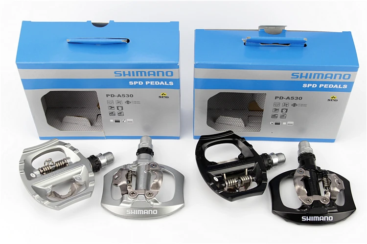 

Shimano EH500 Aluminum Pedal PD-EH500 Pedals SPD Road Bike Touring Pedals With SPD Cleats for Bicycle Relax Tour Road Bike a530