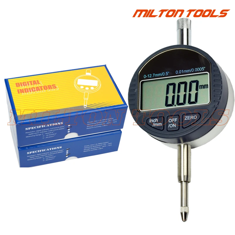 0 12.7mm/0.5" x0.01mm digital indicator digital dial indicator