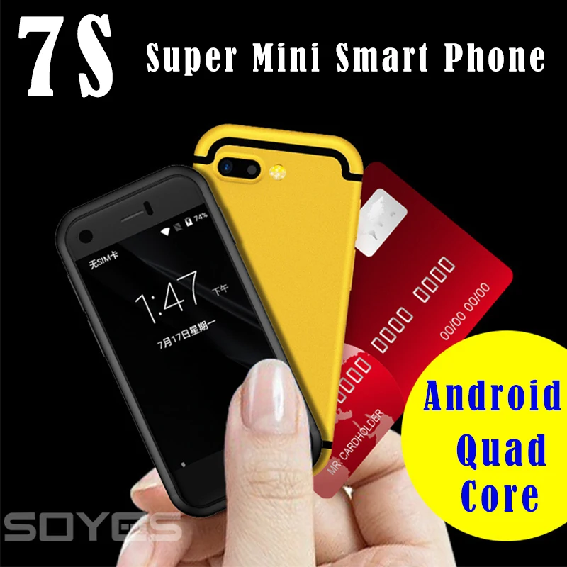 SOYES 7S смартфон с четырёхъядерным процессором ОЗУ 1 ГБ ПЗУ 8 Android|Смартфоны| |