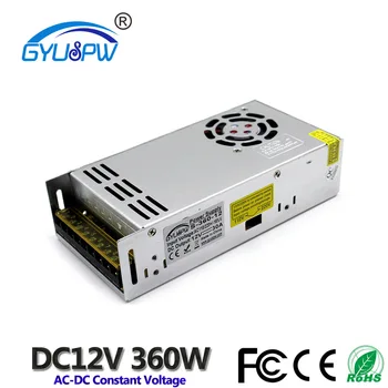 

12V 360W 30A DC Switching power supply AC 110V/220V LED screen Constant voltage power supply LED light Drive power transformer