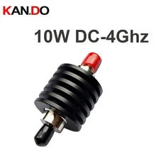 5 шт./лот, 10 Вт 4 ГГц радиочастотный аттенюатор SMA для женщин DC-4G 1-40DB антенный ввод соединитель коаксиальный разъем 10 Вт аттенюатор