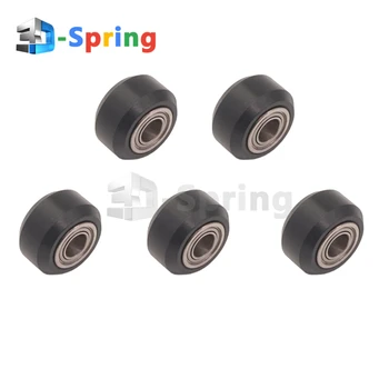 

Openbuilds Small Mini Micro Wheel Plastic Pulley Passive wheel POM for 3D Printer with Bearing Idler Pulley Gear Perlin Wheel