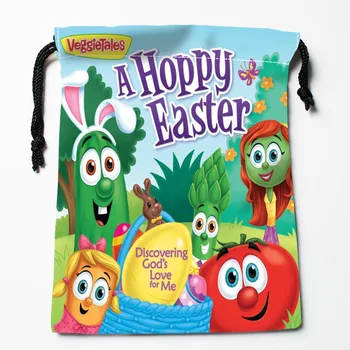 

Custom Veggietales Noah's Ark Printed Drawstring Receive Bag Compression Type Storage Bags Custom packaging Gift Bags