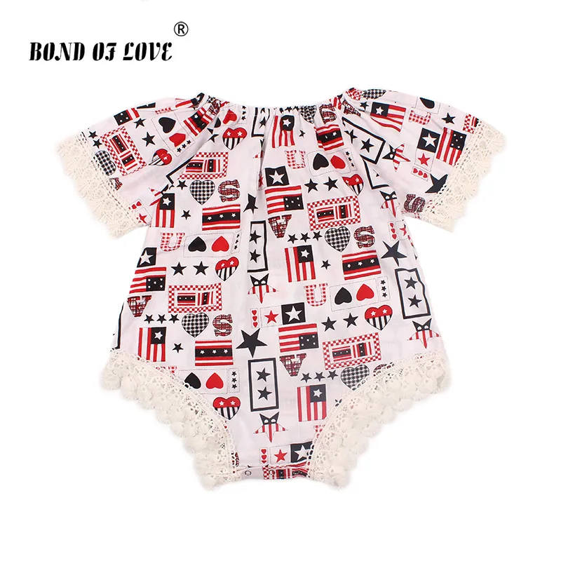 

2019 Newborn Infant Baby Bodysuits Summer Cute Print Short Sleeve Jumpsuit Cotton Baby Girl Clothes Newborn Bodysuit Costume