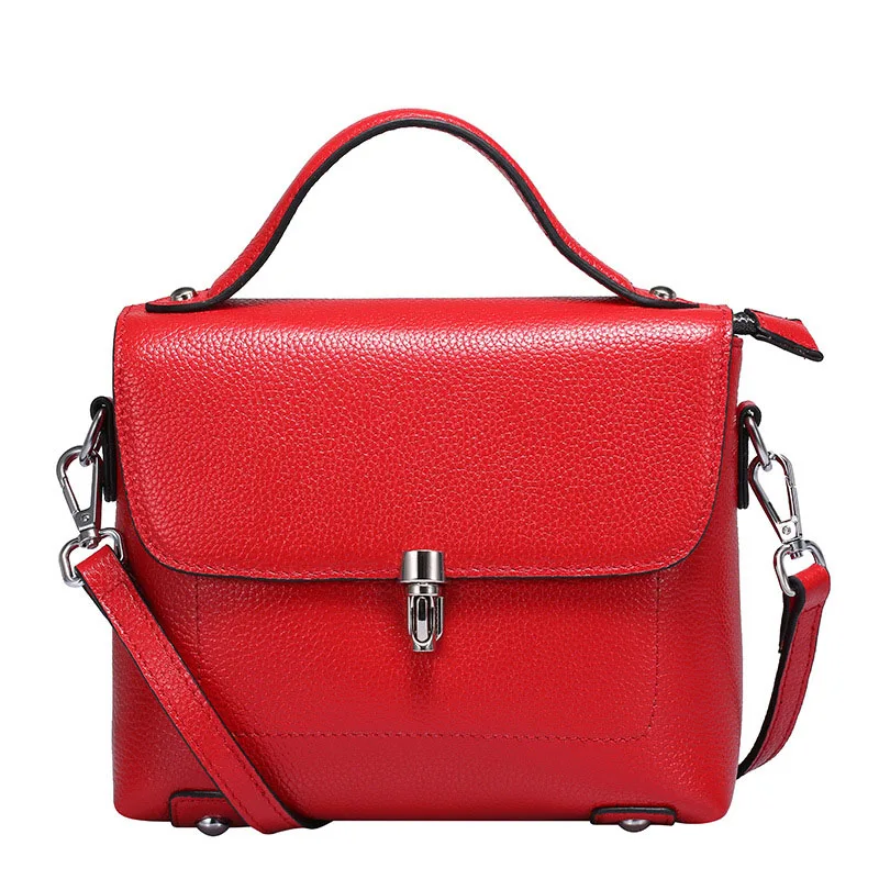 

2017 New Genuine Leather Women Shoulder Bag Ladies Famous Brand Designer Messenger Bag Crossbody Bags High Quality Casual Tote