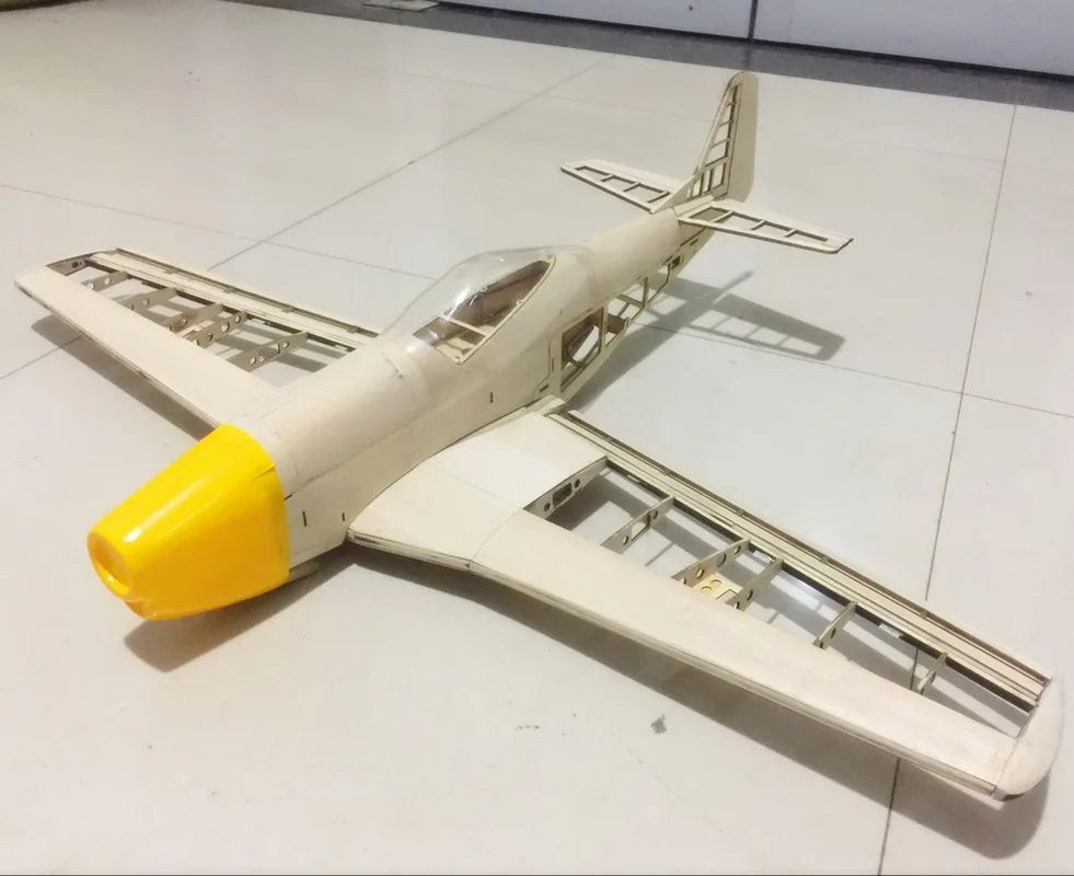 RC Plane Laser Cut Balsa Wood Airplane Kit New P51 Frame without Cover Wingspan 1000mm Free Shipping Model Building Kit RC Plane Laser Cut Balsa Wood Airplane Kit New P51 Frame without Cover Wingspan 1000mm Free Shipping Model Building Kit