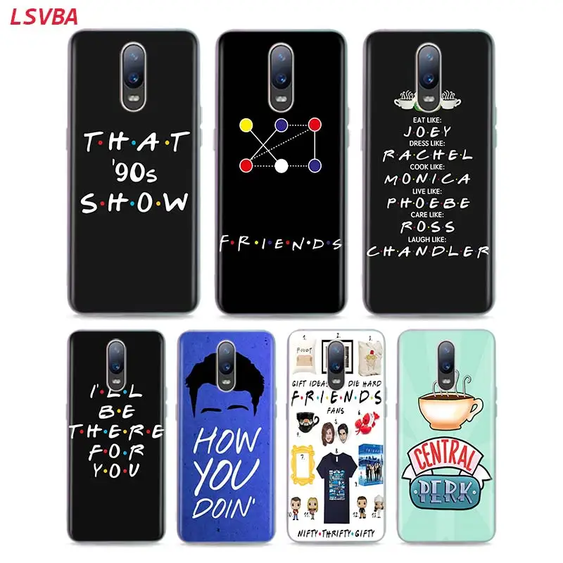 

LSVAB Silicone Case Friends TV Show Collage quote for OPPO Reno Z 10X Zoom F11 F9 F7 F5 A7 R9S R17 Realme 2 C2 3 Pro Phone Shell