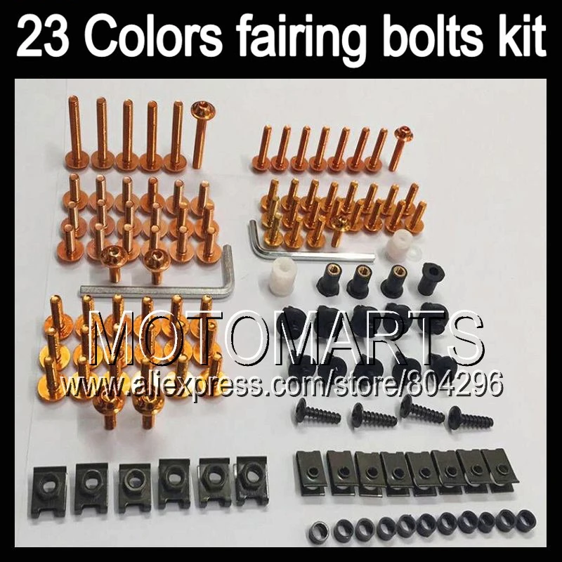 Fairing bolts full screw kit For HONDA CBR600F4 99 00 99 00 CBR600 F4 CBR 600 F4 CBR 600F4 1999