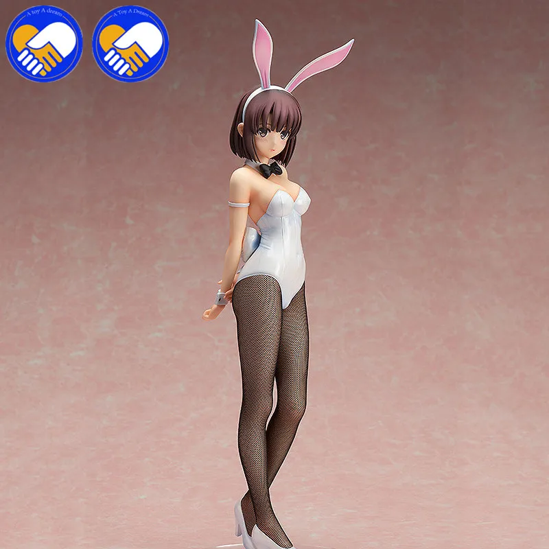1/4 масштаб 36 см Saenai Heroine No Sodate kata Megumi Kato Bunny фигурка девушки уши кролика ver ПВХ