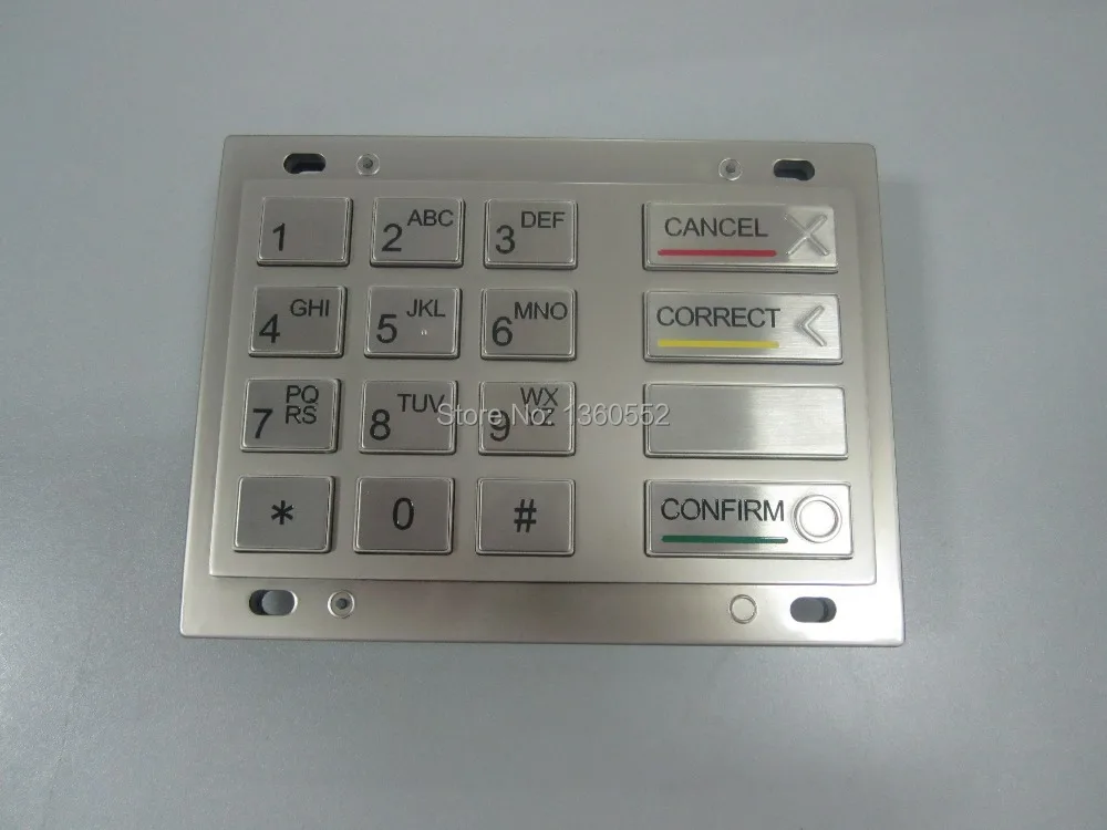 Wincor ATM PCI EPP Parts клавиатура V5 PCI2.0 одобрен для банкомата киоск pin pad сборка Замена|parts