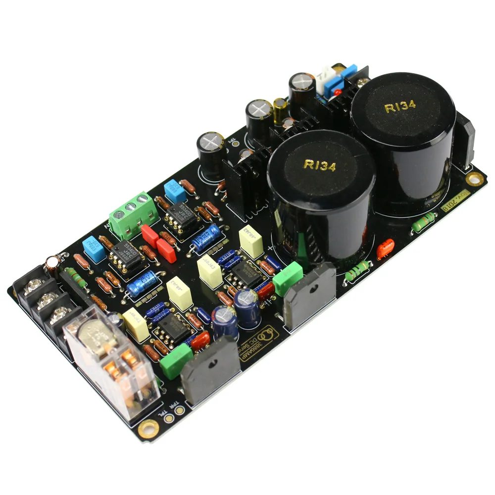 Звуковая плата усилителя GHXAMP LM3886 JRC5534DD Op Amp полный цепь сервопривода постоянного