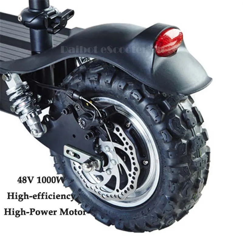 New Waterproof Electric Scooter 1000W 11 Inch Electric Scooters Off Road Electric Scooter With Seat Adults                       (8)