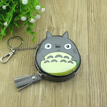 

nice kawaii Coin key Purse Wallet Pouch Case Totoro Death Note Women Lady cion money Case Pendant