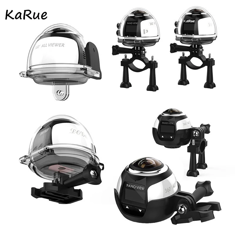 Karue V1B Камера 360 действие Камера Wi-Fi 2448*2448 Ultra HD Mini панорама Камера 360 градусов Спорт Вождения VR камера 5 шт