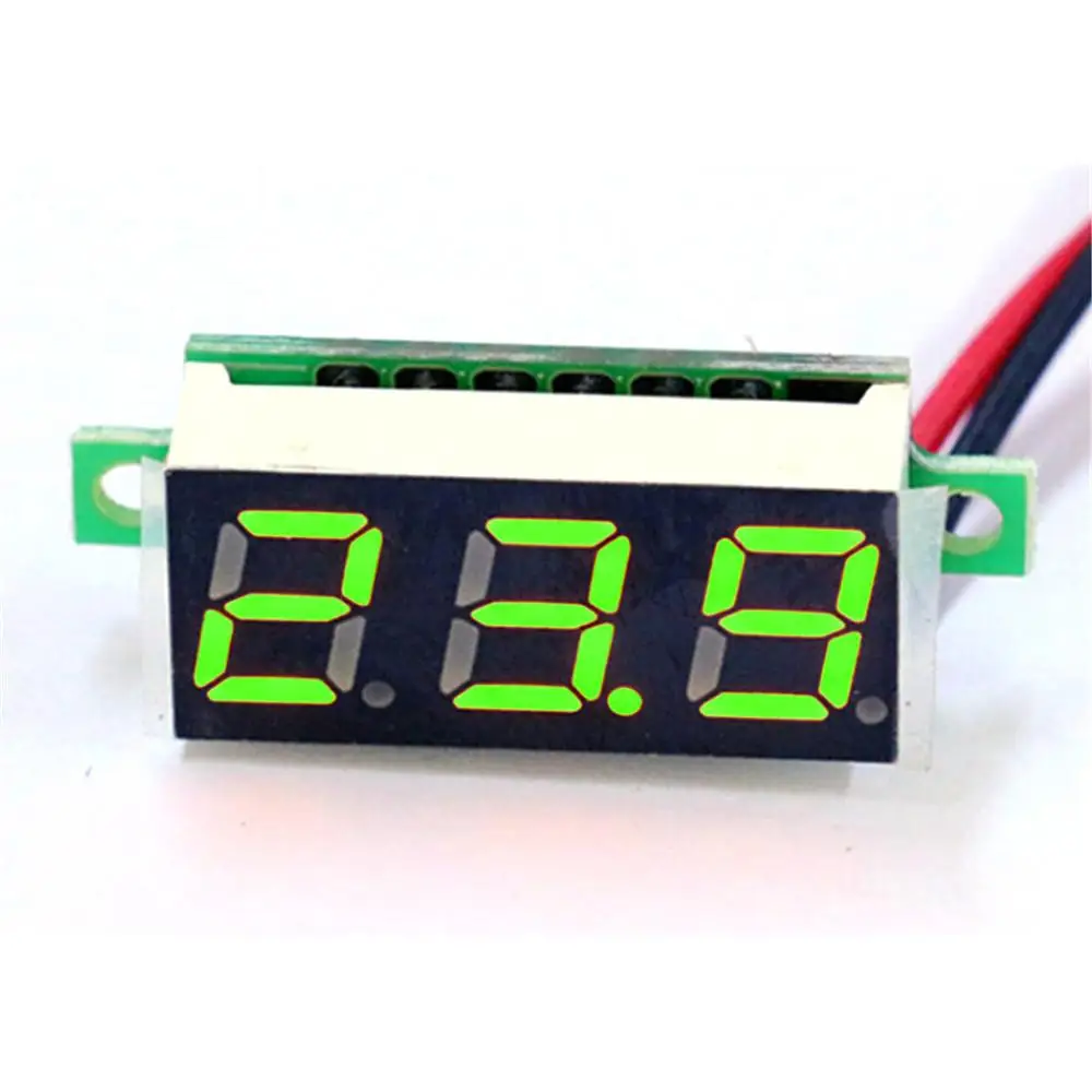 

DC 0-100V LED Panel Digital Voltage Volt Meter Display Voltmeter Motor Car Auto