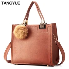 Сумка клатч TANGYUE Женская из кожи через плечо|leather hand bags|hand bagbags for