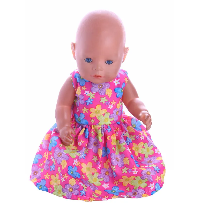 1pcs Handmade Clothes Fit 43cm Zapf Baby Born &18inch American Doll Clothes Children Gift n853 american-doll-clothes