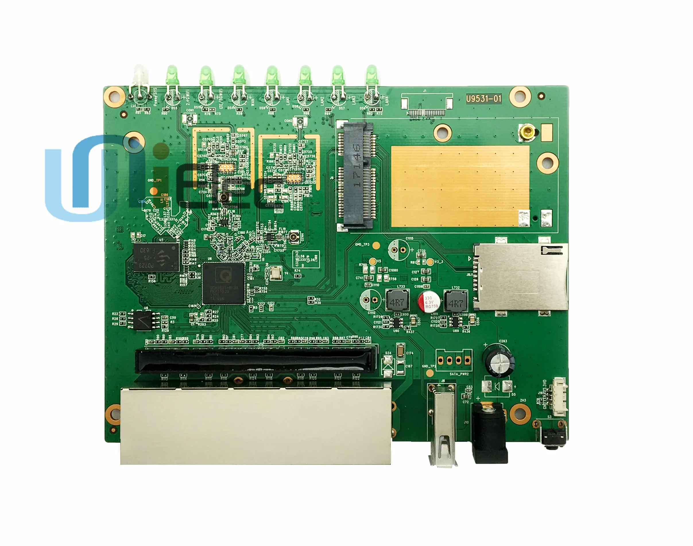 Qualcomm QCA9531 2 4 г маршрутизатор брандмауэра OpenWRT qsdk MT7612 Чипсет WI FI Печатная плата PCBA ODM