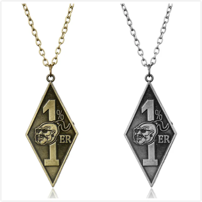 Wholesale Necklaces Bandidos Motorcycle Club Necklace With 1%er