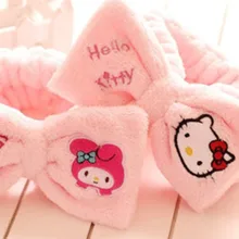 Рисунок «Hello Kitty» Макияж Красота упражнения волос Головные уборы Для ванной Кепки yey-1065C