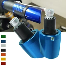 7/8 ''22mm мотоцикл спортивный ЧПУ наконечники на руль наконечники велосипедного руля колпачки руля для Suzuki GSF 600 650 Bandit S GSX R 600 750 1000